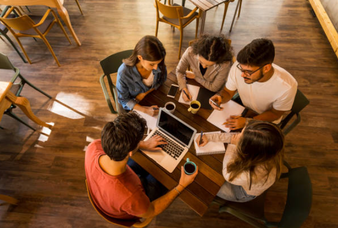 Grupo de estudiantes