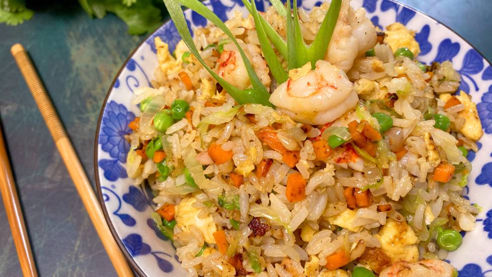 Arroz frito estilo Yangzhou